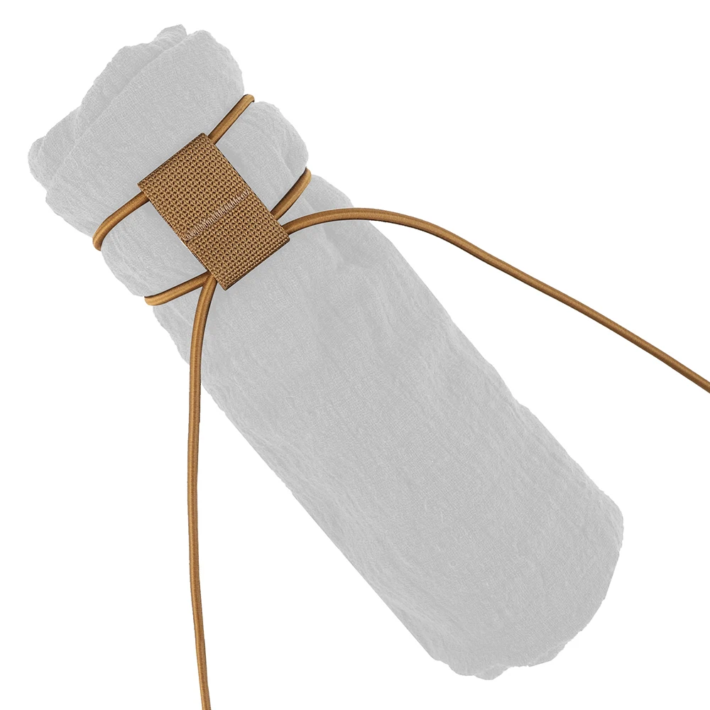 Bandera táctica de la antigua Gloria, correa de sujeción elástica elástica, retención de cordón de choque, correas Molle, bloqueo de cordón, accesorio seguro - imagen 4