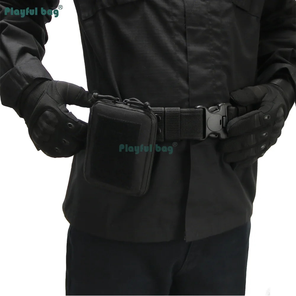 Bolsa plegable táctica MOLLE para botella y reciclaje grande - imagen 4