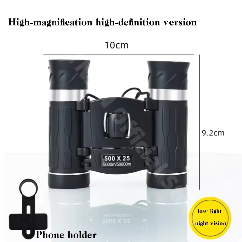 Prismáticos HD zoom para caza y observación de larga distancia