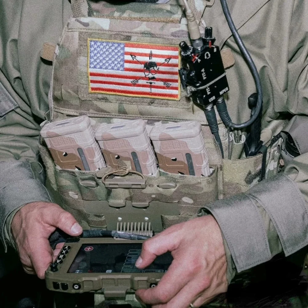 Parche táctico para casco estilo boina verde insignia militar - imagen 4