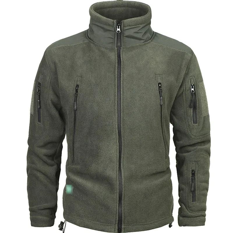 Táctico al aire libre hombres engrosado otoño e invierno al aire libre acolchado más chaqueta gorda chaqueta de boxeo traje de caza