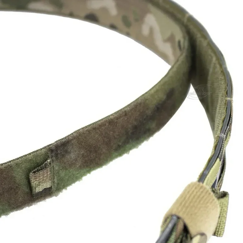 Tactcal Bison-cinturón Molle ligero, Bulckle de liberación rápida de Metal, cinturón interior y exterior de 2 capas - imagen 3