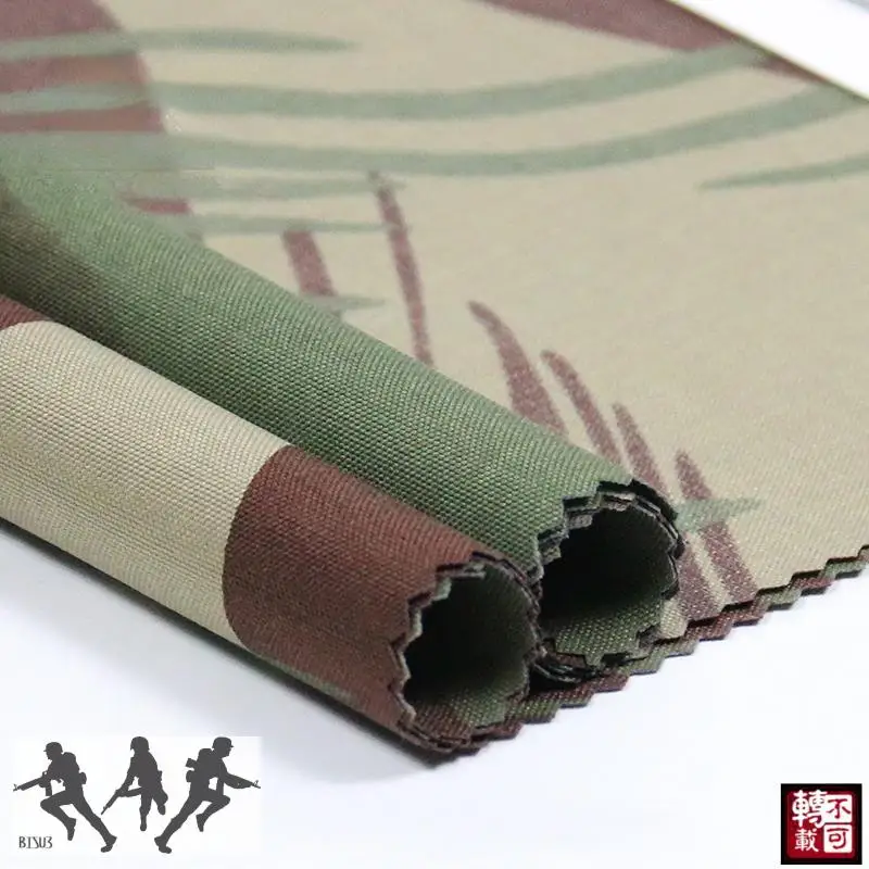 Tela impermeable para exteriores, tejido 500D resistente al desgaste, con cepillo rodesiano, para caza táctica, 1,5 m - imagen 2