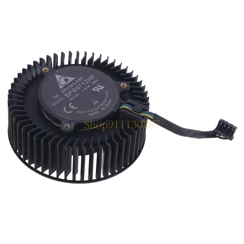 J1HC BFB0712HF 65 mm 12V 1.8A Ventilador enfriamiento tarjeta gráfica para gtx980 - imagen 3