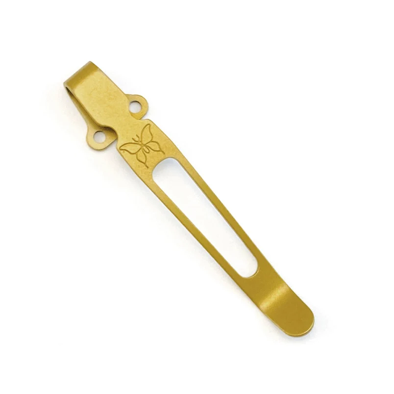 Clip de bolsillo de transporte profundo de Material de aleación de titanio personalizado para Emerson Commander CQC Benchmade Griptillian 551 710 730 Bugout 535 ZT - imagen 3