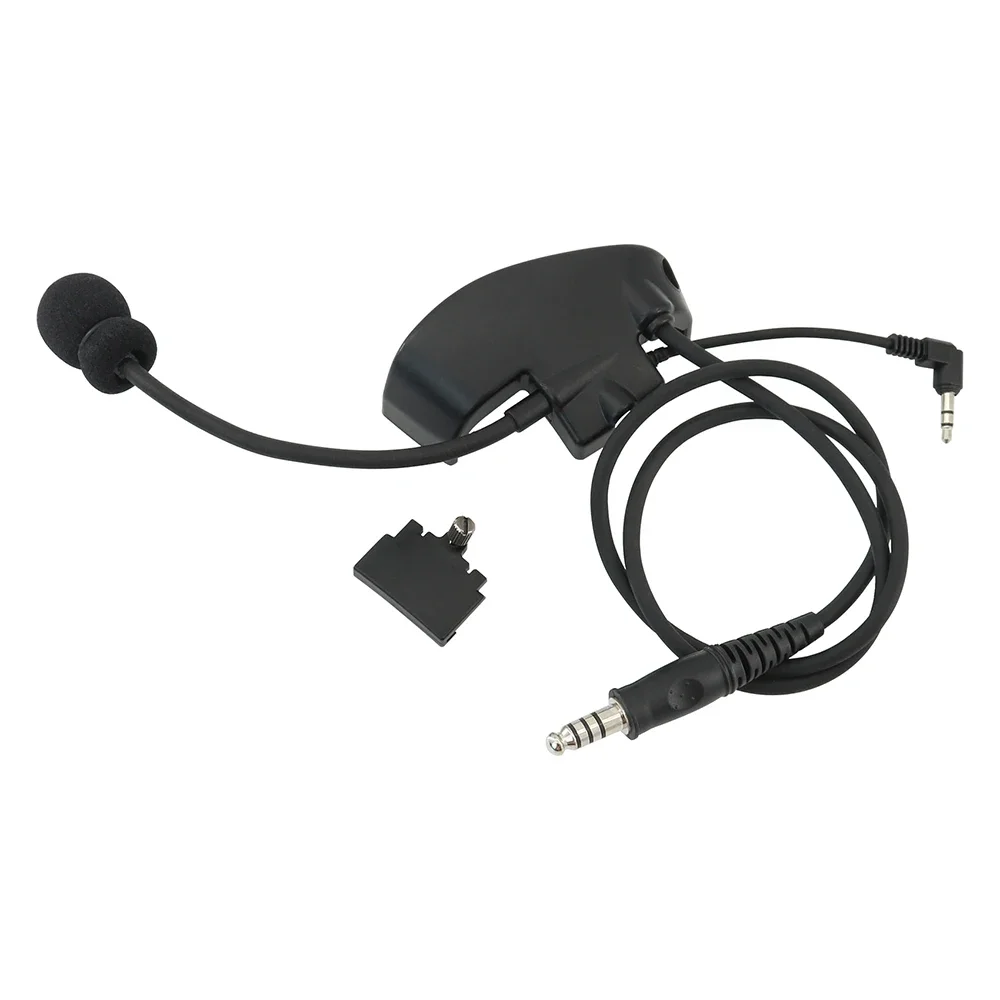 Electronic Earmuffs Convert To Communications Headset Adapter External Mic Kit for Howard Leight Impact Sport Shooting Headset - imagen 3