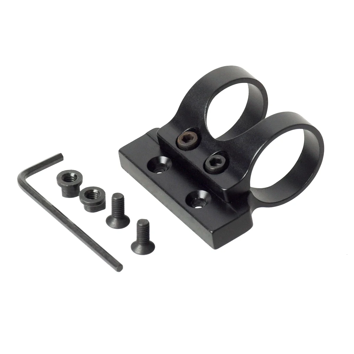 Base de liberación táctica, soporte de montaje de anillo de riel Keymod de Metal, 1 pulgada, 25,4mm de diámetro, ligero para linterna de caza M300 M600 - imagen 5