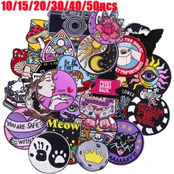 Parche bordado termoadhesivo punk – Decorativo para chaquetas y mochilas