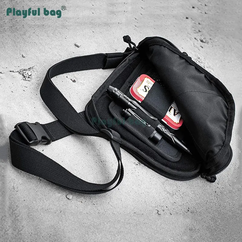 Bolsa de malla táctica, organizador Modular de utilidad, bolsa de administrador, Kit de expansión de mochila, paquete de herramientas EDC de bolsillo AVA184 - imagen 4