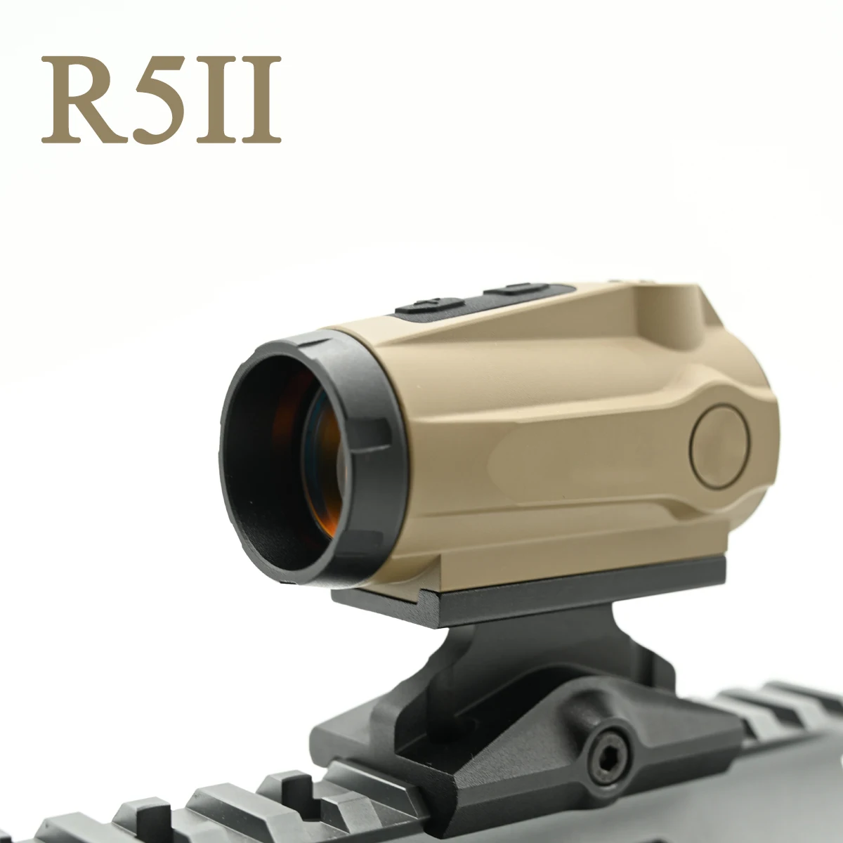 Óptica holográfica R5 GEN II, punto rojo para caza, mira compacta 32 MOA Airsoft con soporte alto y bajo de 20mm con marcas originales - imagen 5