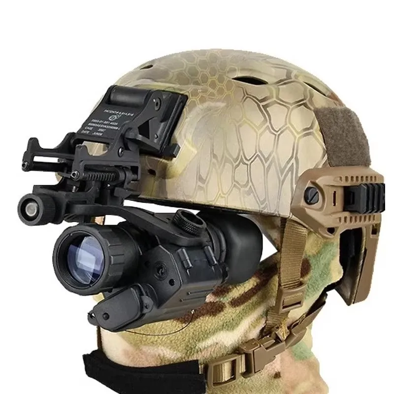 Telescopio Monocular infrarrojo Digital Monocular de visión nocturna mejorado para 100% oscuridad PVS-14 cámara de rastreo para caza Camping - imagen 3