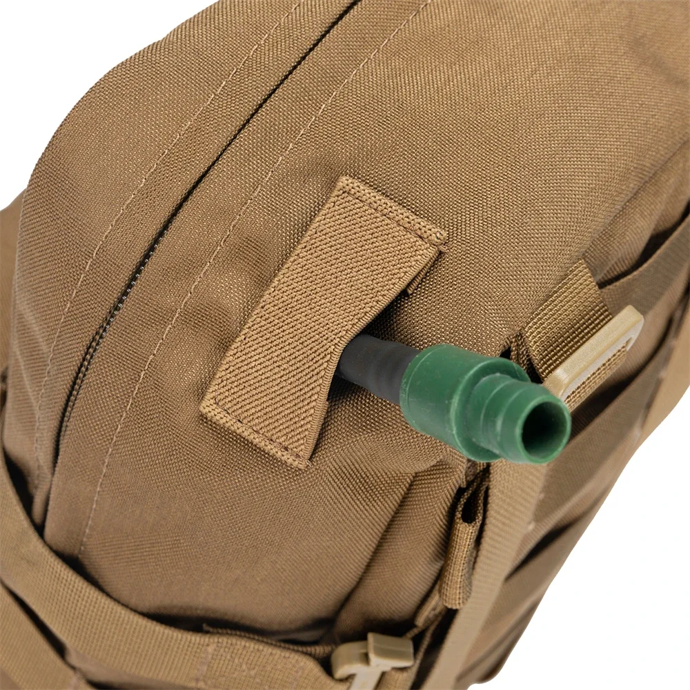 Mochila de hidratación táctica, bolsa de agua de nailon para exteriores con bolsas de vejiga de 3 litros para caza, senderismo, escalada, bolsa de hidratación - imagen 5