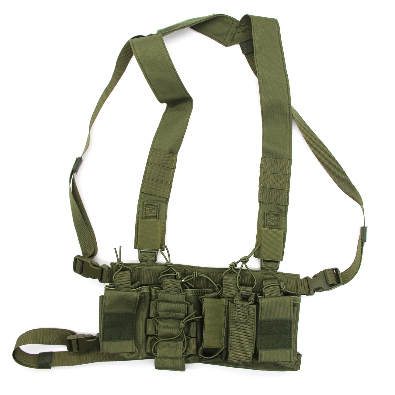 Bolsa táctica D3 para aparejo de pecho, arnés de Radio, bolsa frontal, funda, chaleco militar, bolsa de aparejo, bolsa de Radio bidireccional funcional ajustable - imagen 4