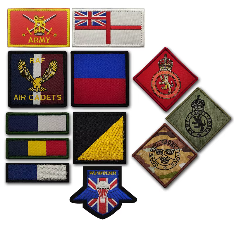 Brazalete táctico Ejército Británico UK – adhesivo tejido para ropa - imagen 2
