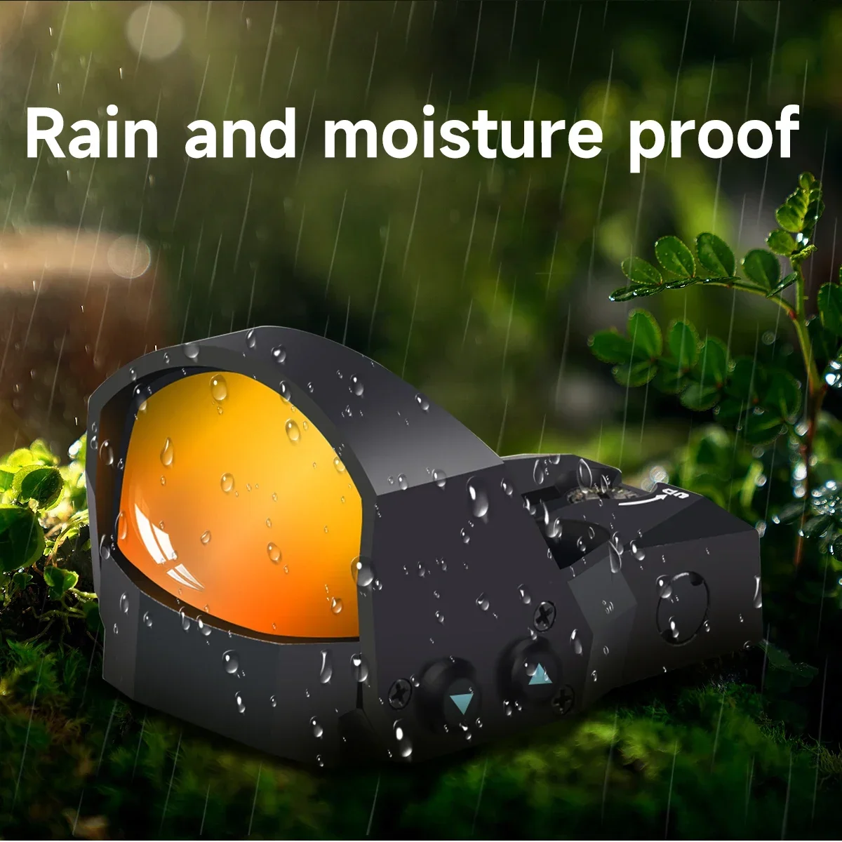 Mini mira táctica de punto rojo 1x30, mira de punto rojo abierta de 1x30mm, óptica de caza 3MOA, mira para Rifle Reflex Airsoft con marcas completas - imagen 4