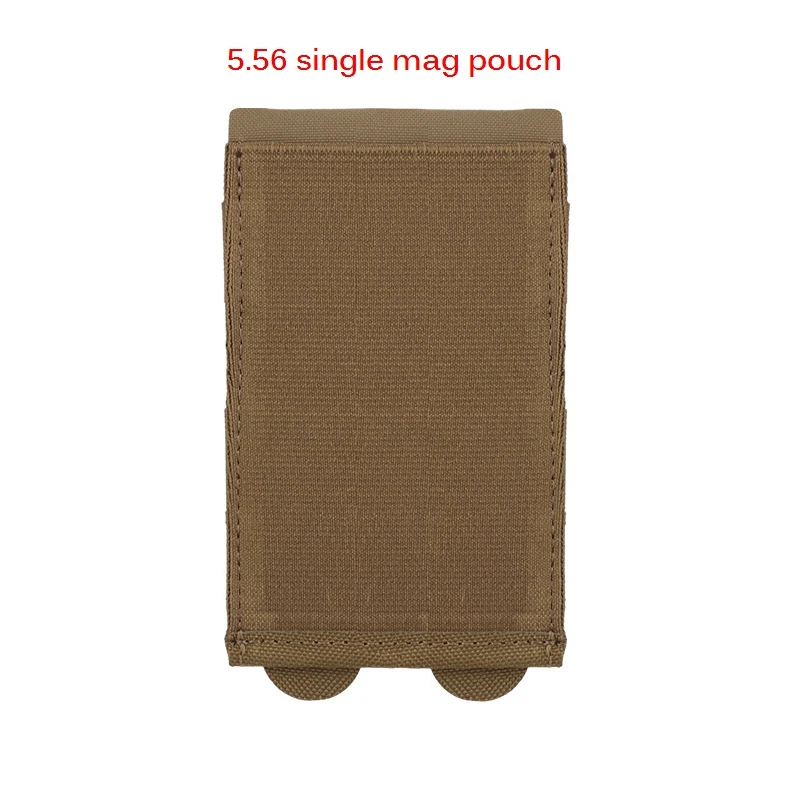 Bolsa elástica individual Mgazine 5,56, bolsa de almacenamiento ligera táctica, chaleco de caza, soporte Molle, cuchillo, antorcha, bolsa de torniquete - imagen 5