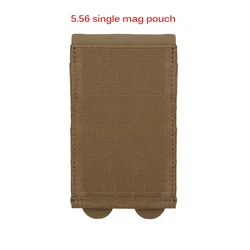 Portacargadores táctico MOLLE 5,56 – Bolsa ligera multiherramienta