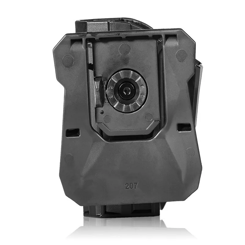 Funda de pistola táctica de polímero para Sig Sauer SP2022, funda de paleta de cinturón de mano derecha, funda de muslo de pierna caída, accesorios de Airsoft - imagen 4