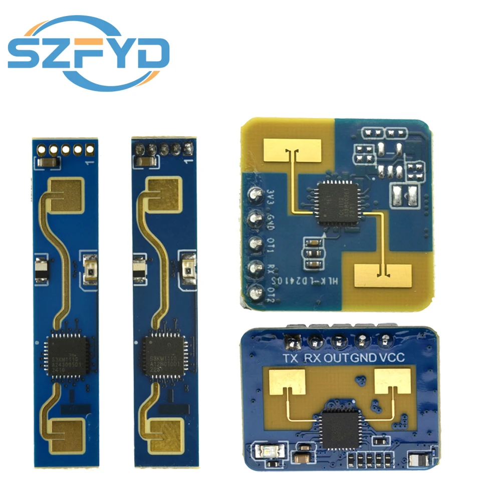 HLK-LD2410 Módulo radar 24GHz sensor de presencia humana - imagen 3