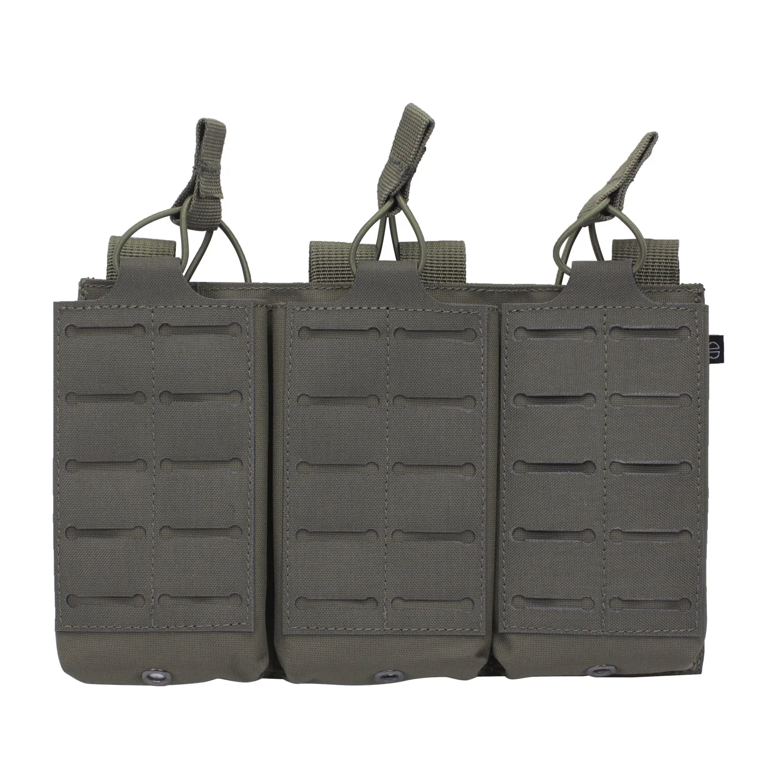 Bolsa táctica para revistas, bolsa Triple Molle Mag Airsoft Ak 7,62/5,56mm M4 Ar, accesorios de caza para Rifle, funda Mag - imagen 2