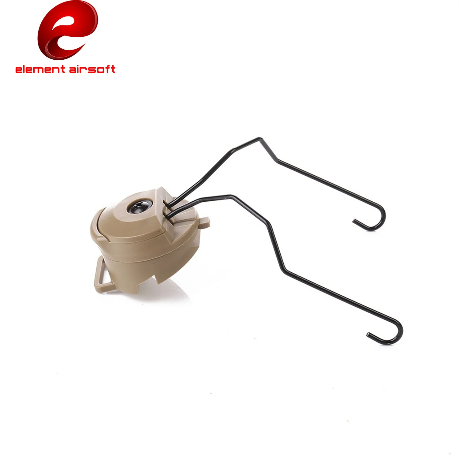 1 par de tácticas para auriculares tipo Sordin, soporte para riel de casco rápido, adaptador de riel de auriculares, adaptador de riel de casco - imagen 2