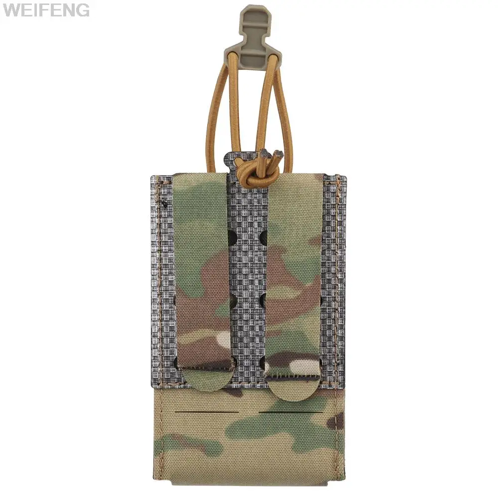 Bolsa militar para cargador de 5,56mm para M4, AR15, AK47, Molle de fijación rápida, funda elástica para Rifle, accesorios de caza para Airsoft - imagen 4