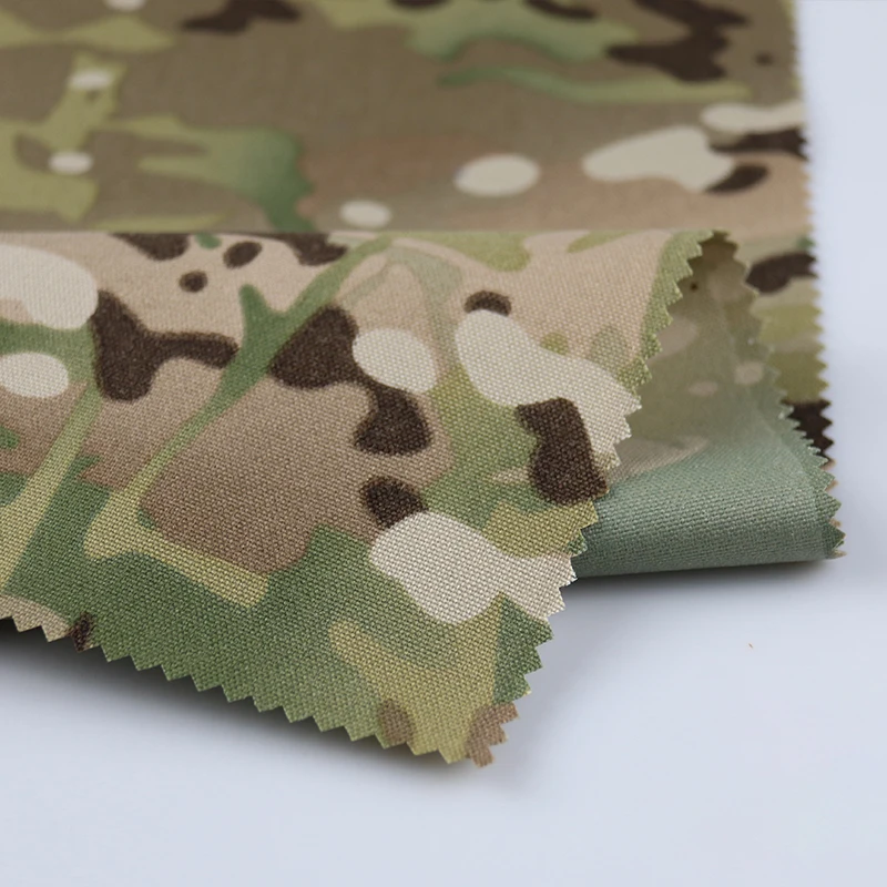 Tela de impresión de camuflaje antiinfrarrojo IRR táctico de 1,5 M de ancho, telas de nailon Multicam 500D AUSCAM para equipo de camuflaje DIY - imagen 4