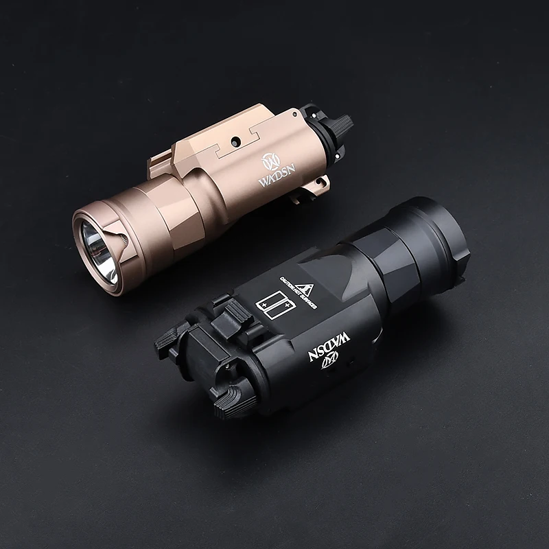 WADSN-linterna de caza Surefir X300UH B, Arma de explorador, luz LED de Metal para exteriores, accesorios tácticos de airsoft, equipos aptos para 20mm - imagen 3
