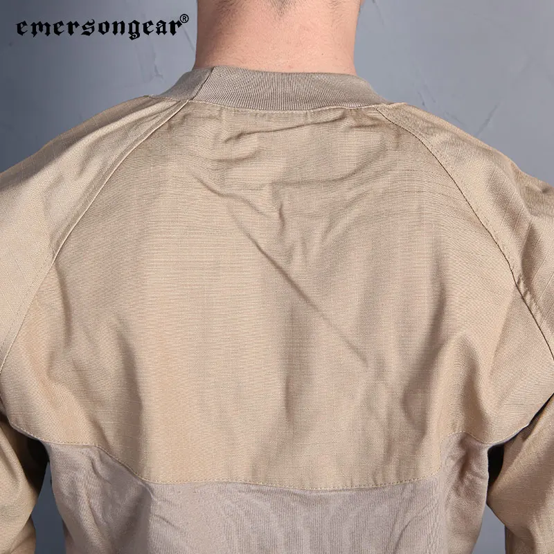 Emersongear, camisetas de combate táctico, camisetas de entrenamiento para hombres, camisetas de manga larga, deportes, caza, senderismo al aire libre, ciclismo CB Nylon EM8516 - imagen 5