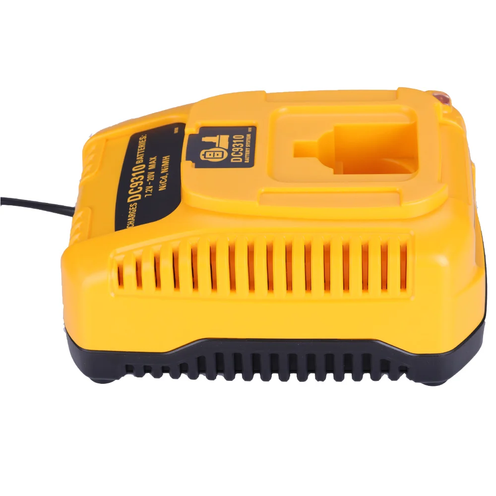Cargador de batería DC9310 para batería DEWALT 7,2 V-18 V NiCad y NiMh DW9057 DC9071 DC9091 DC9096 - imagen 5