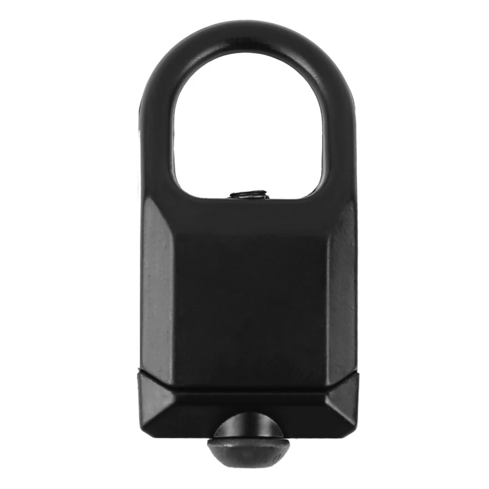 Hebilla táctica de separación rápida QD Sling adaptador de montaje de acero accesorio apto para riel de 20mm Airsoft Rifle accesorios de pistola de caza - imagen 3