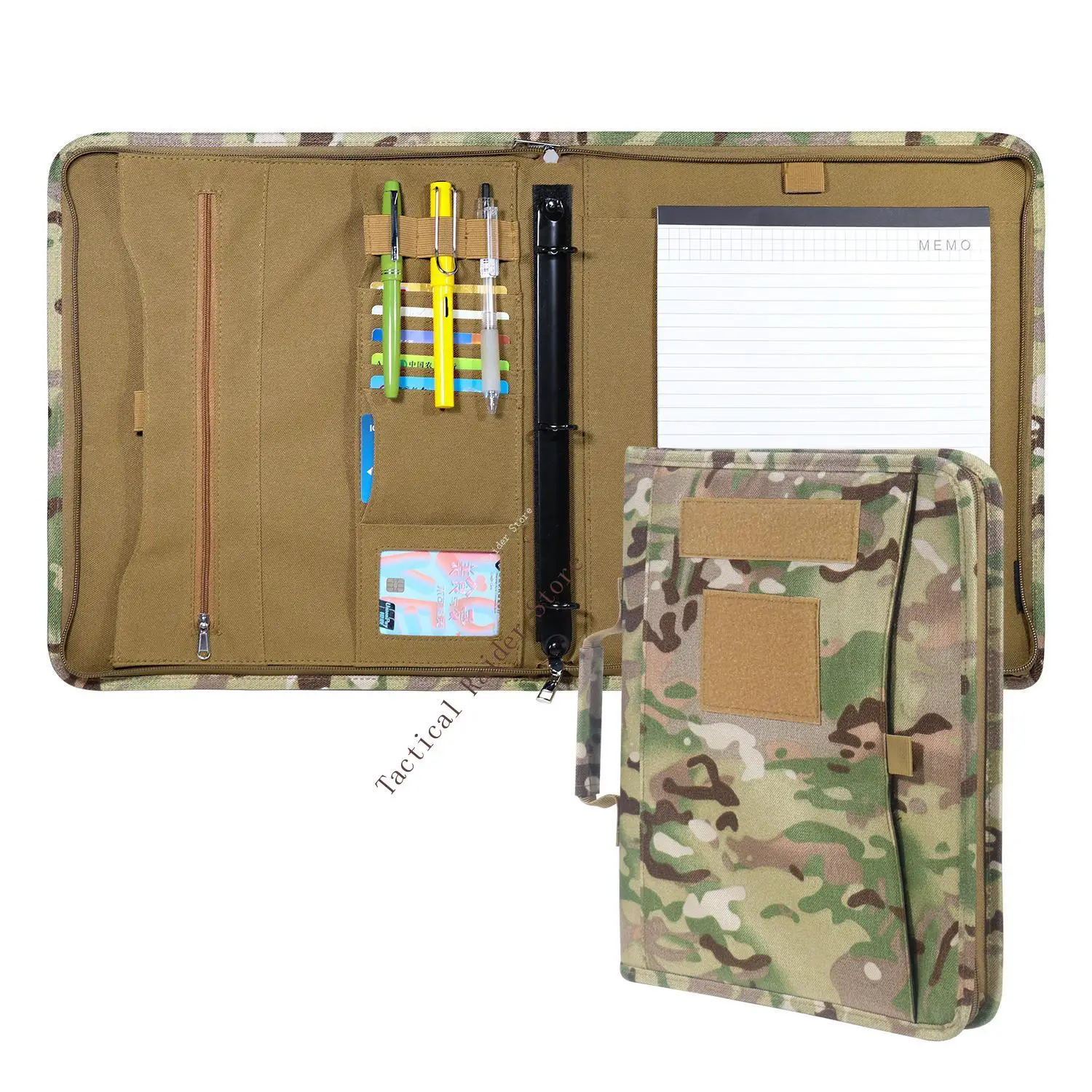 Diario táctico al aire libre A4 cuaderno de hojas sueltas diario desmontable conjunto de diario A5 - imagen 2