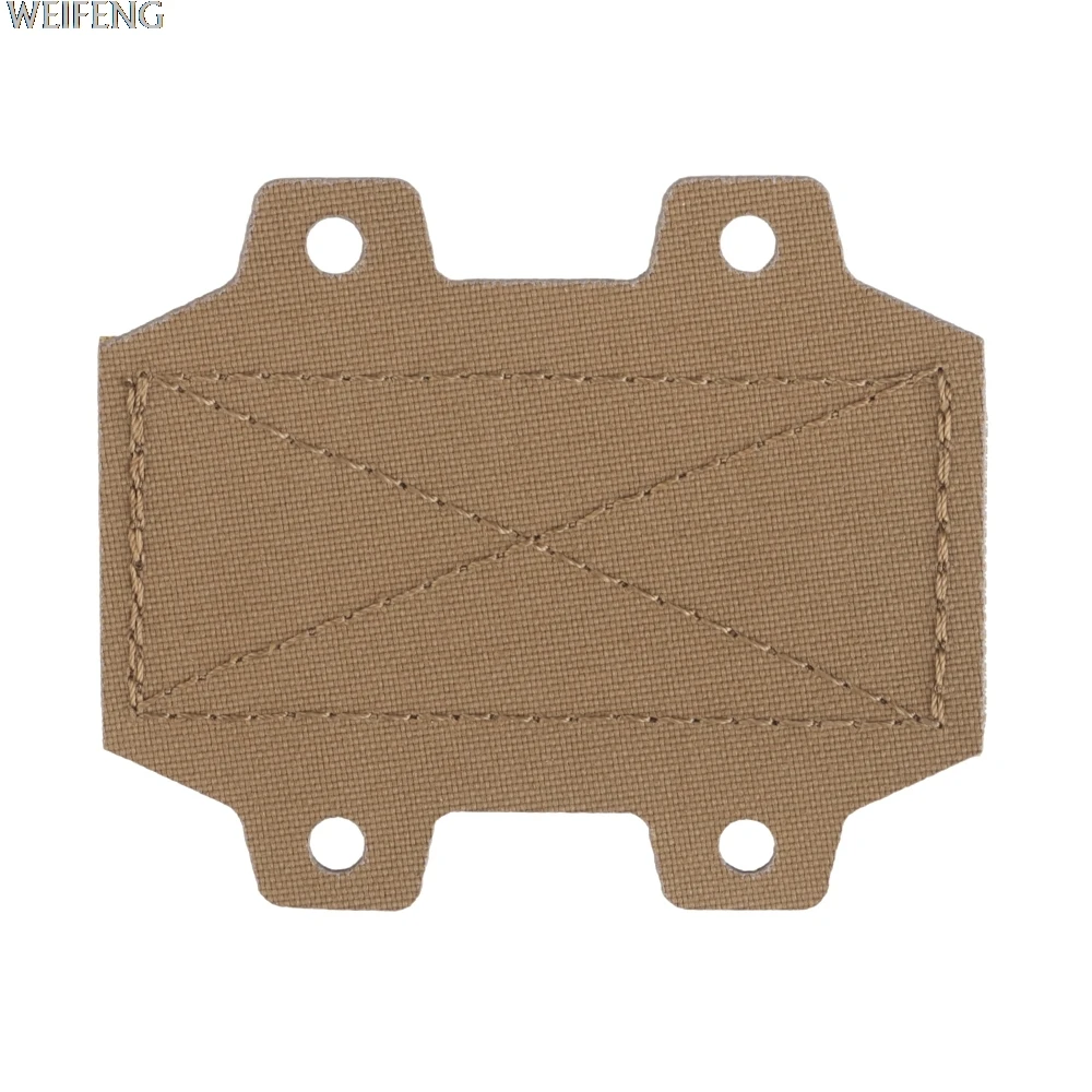 Adaptador de funda de pistola de cinturón ligero táctico MHA, Panel de montaje de adaptador de funda Modular de caza con puente de gancho y bucle - imagen 4