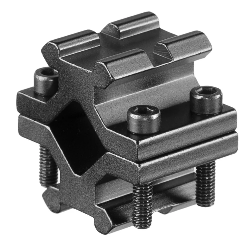 Linterna de bicicleta ajustable, Clip de riel de Metal Universal, soporte táctico de riel láser, Vector Optics, Ar15 - imagen 4