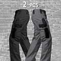 2pcs-Black Grey