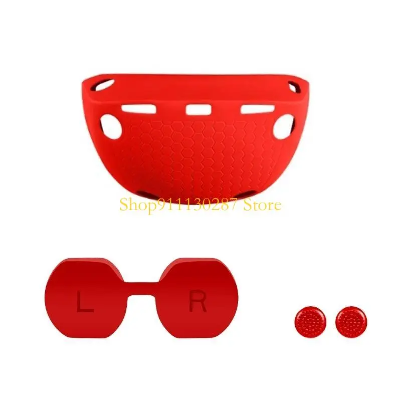 Fundas silicona a prueba sudor para auriculares antitiro J1HC para auriculares VR2