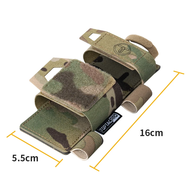 Bolsa de almacenamiento de torniquete para exteriores, estuche de almacenamiento hemostático Molle, bolsa de tijera multifuncional - imagen 2