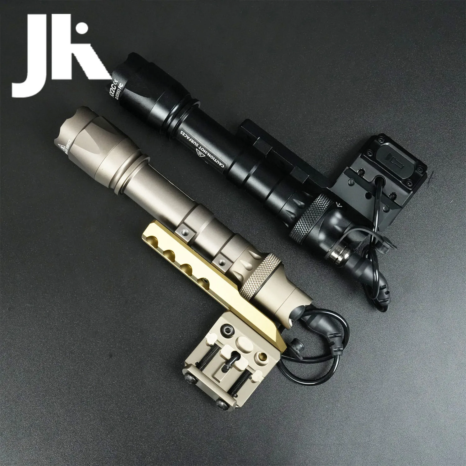 Linterna táctica SF M300C M600C equipada con interruptor de función dual, interruptor de presión Modbutton y soporte de extensión al bies - imagen 3