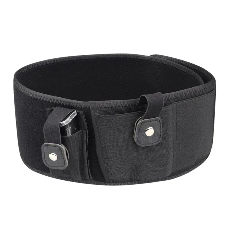 Fundas universales para pistola de vientre, soporte táctico oculto para pistola de transporte, bolsa para revistas, cinturones ajustables, funda para pistola de cintura - imagen 5