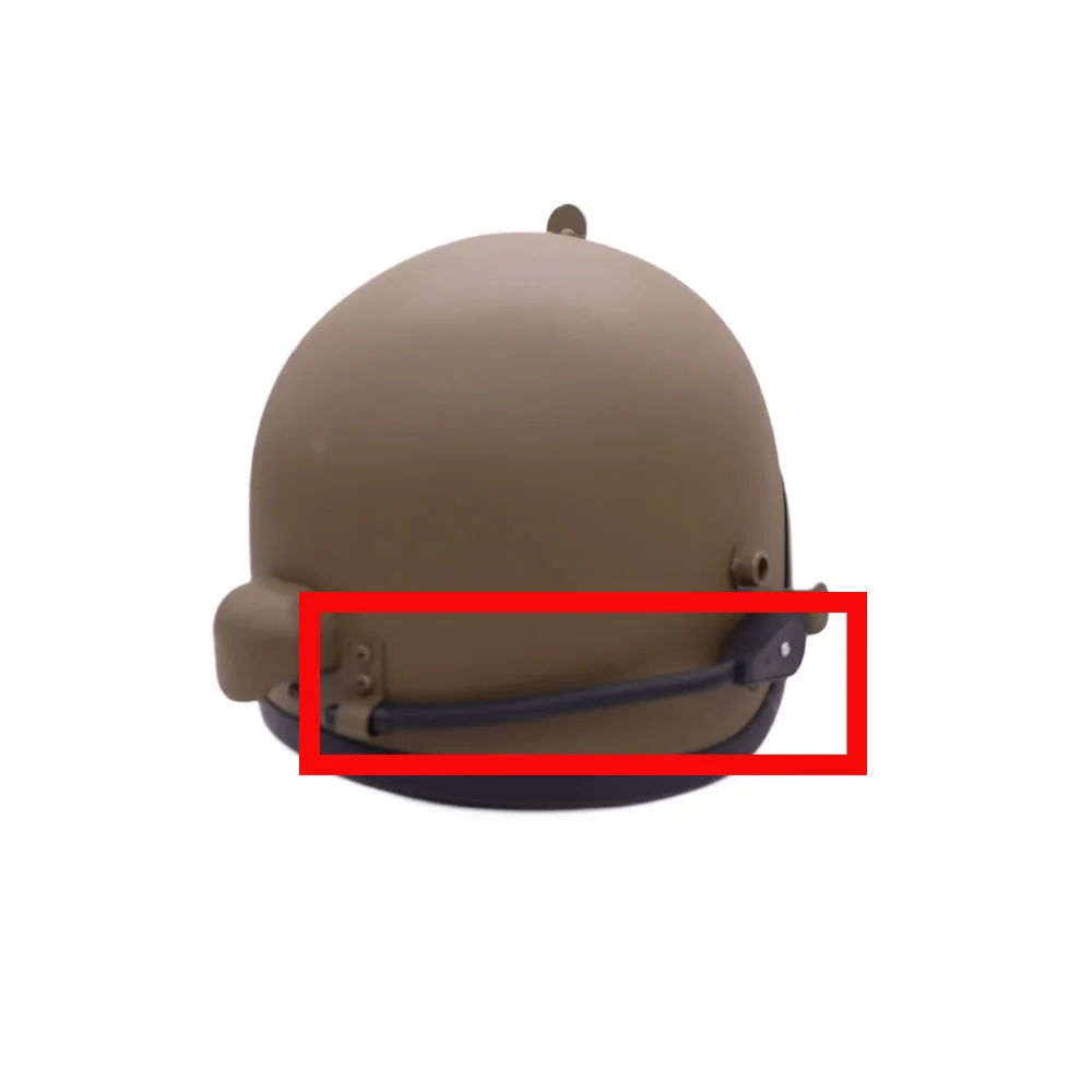 Casco táctico EVI, accesorio de K6-3 Altin, Rusia soviética, micrófono sin decoración funcional - imagen 2