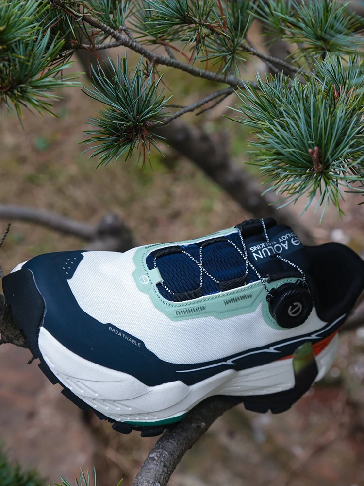 CAMSSOO-zapatos de senderismo para hombre, zapatillas deportivas transpirables para exteriores, ligeras, de tobillo, de malla, informales, para caminar y correr - imagen 5