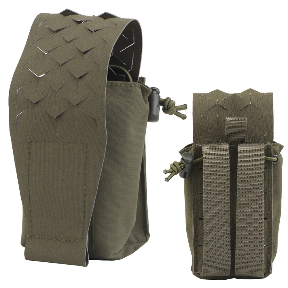 Bolsa táctica MOLLE SPUD multiusos para radio e intercomunicador - imagen 3