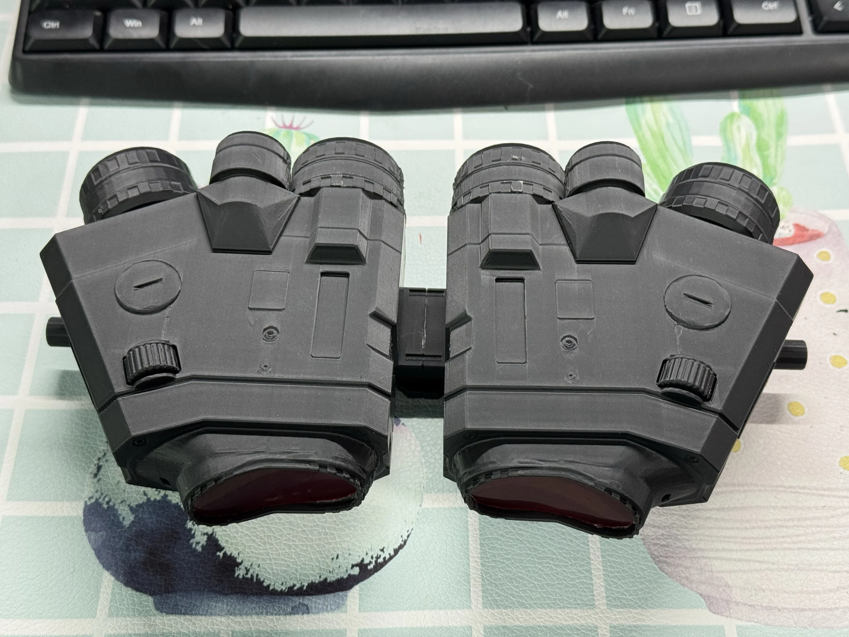 Modelo de impresión 3D de paintball de caza, dispositivo de visión nocturna de seis ojos GPNVG, versión no funcional, accesorios de Cosplay - imagen 3