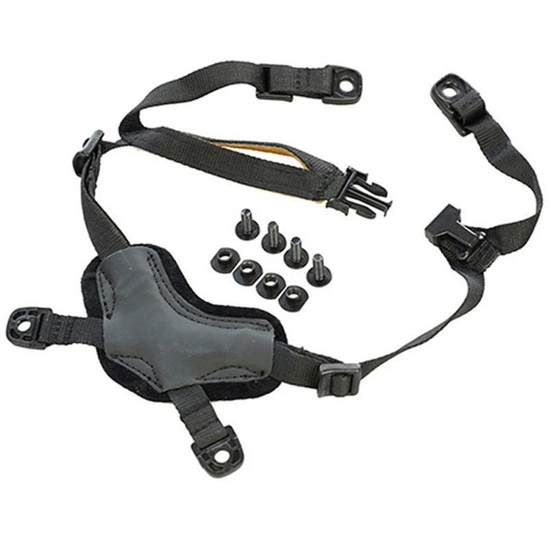 Casco táctico con suspensión General, correa ajustable en forma de X, accesorio para casco para caza, tiro, escalada y combate - imagen 2