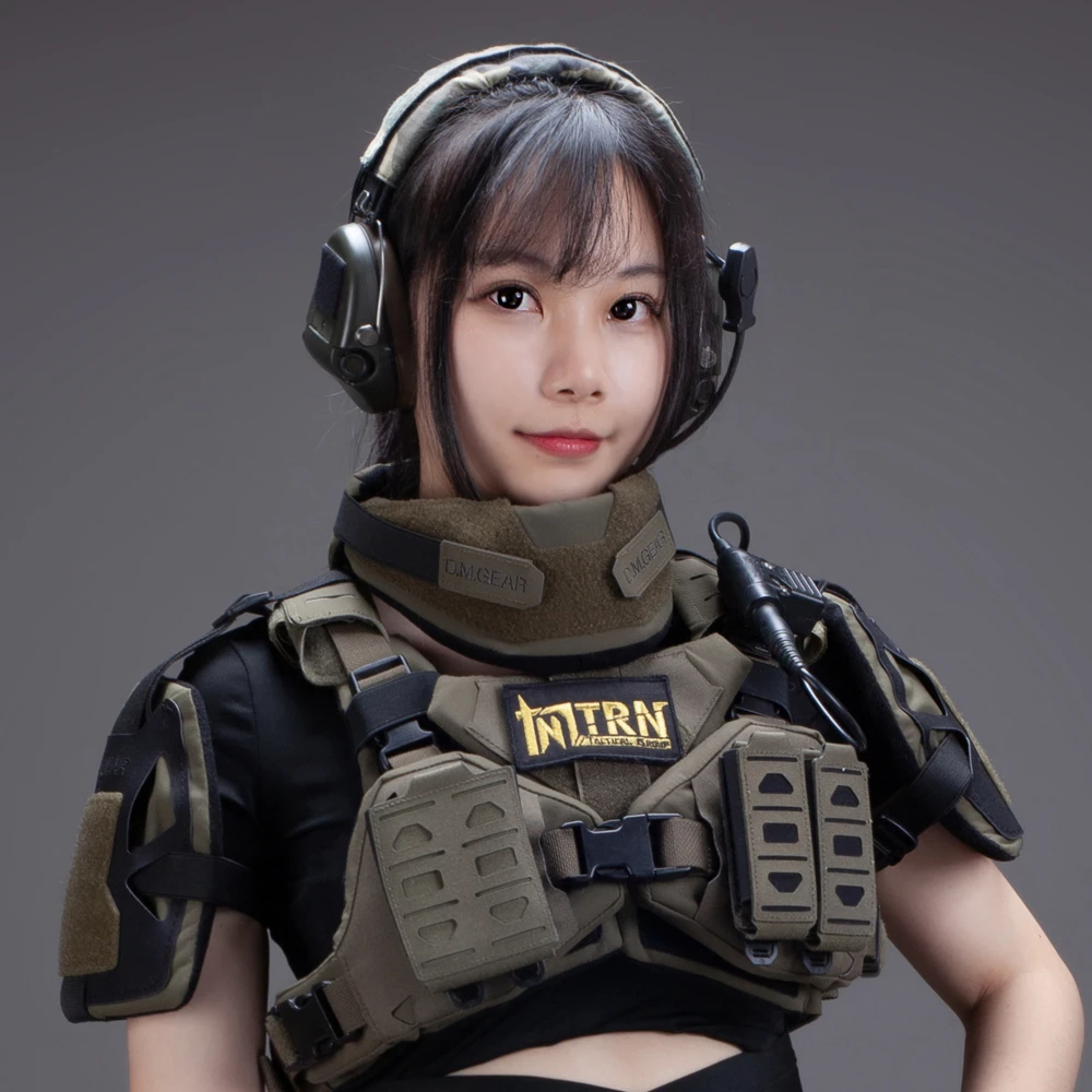 Chaleco táctico FCSK AVS, protección Universal de cuello/hombro para caza - imagen 3