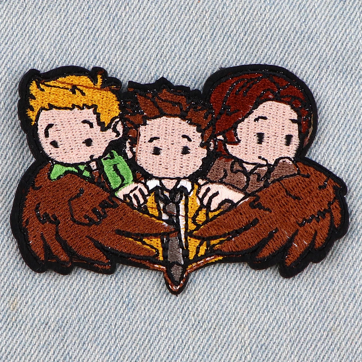 Parches bordados de serie de tv para ropa, insignias de chaqueta, pegatinas de costura, apliques SPN, bricolaje, caliente - imagen 5