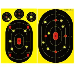 Dianas efecto salpicadura Airsoft – Autoadhesivas para tiro táctico