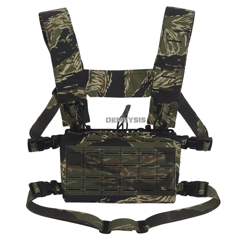 Chalecos de entrenamiento de caza al aire libre, chaleco táctico desmontable multifuncional, conjunto de plataforma para el pecho, Airsoft, Paintball, Wargmae, chaleco MOLLE - imagen 3