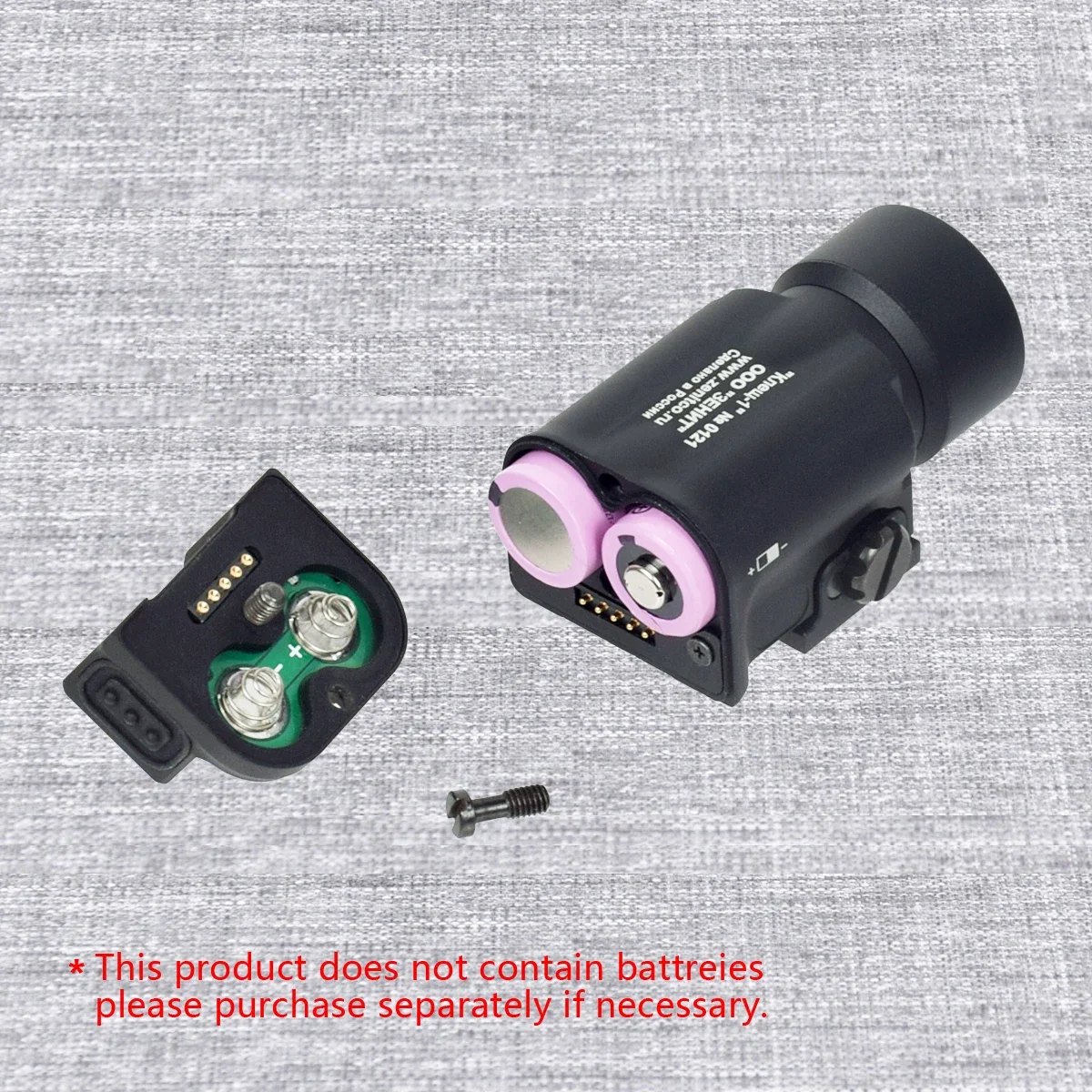 Zenitco Klesch-1 Klesch-1S GEN 2 LED armas tácticas pistola linterna para Airsoft G17 con luz de caza de riel de 20mm - imagen 4