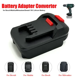 Adaptador de batería Bosch Makita Milwaukee Dewalt Parkside – lithium